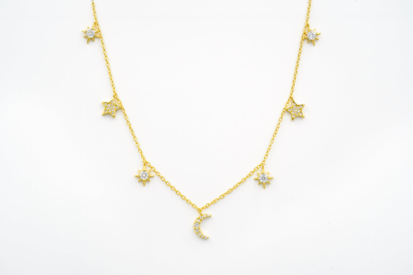 Moon & Star Necklace