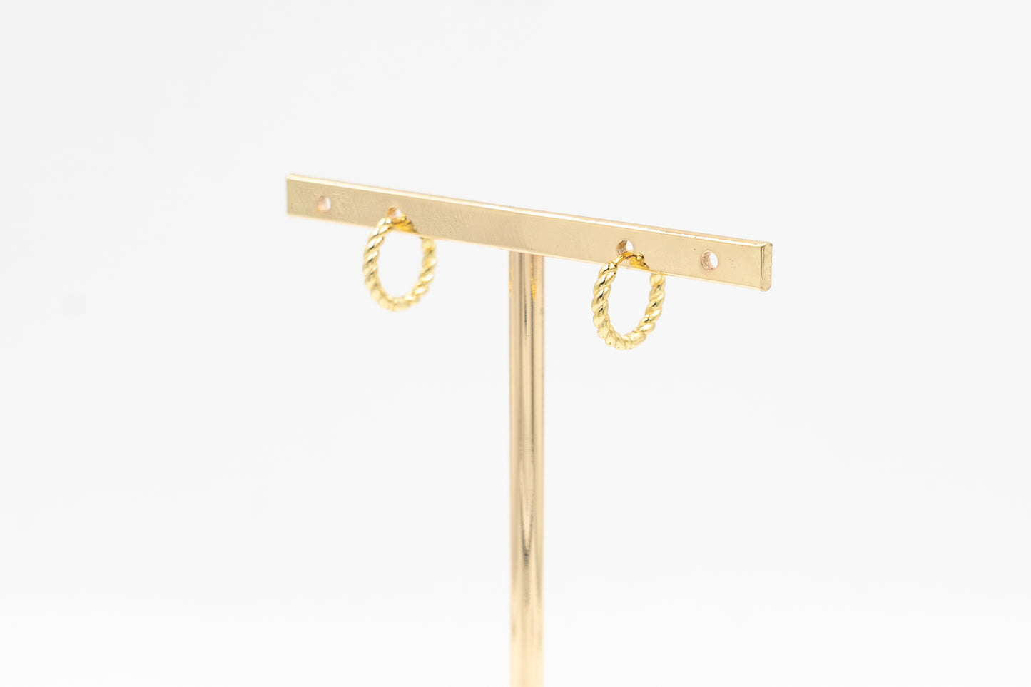 Twisted Loop Earrings